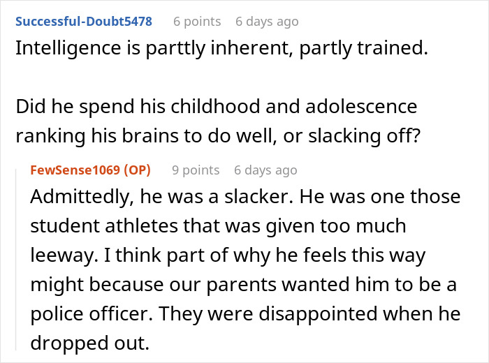 Woman Gives Brother A Harsh Reality Check After His Insane Take On Her Life