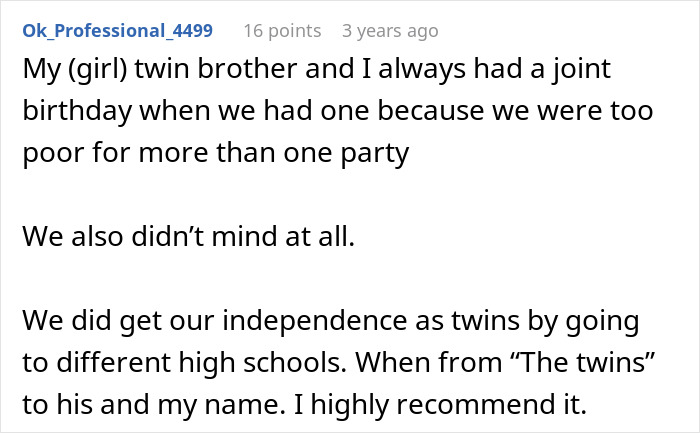 14YO Wants An All-Girls Birthday And Excludes Her Twin Brother, Mom Steps In And Cancels It 14YO Wants An All-Girls Birthday And Excludes Her Twin Brother, Mom Steps In And Cancels It