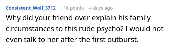 A Reddit comment regarding an entitled woman demanding a photographer honor a promise he never made.