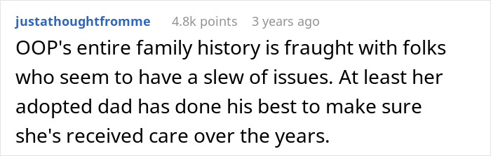 Adopted Woman Seeks Medical History From Biological Father, But His Furious Wife Blocks Her Attempts Adopted Woman Seeks Medical History From Biological Father, But His Furious Wife Blocks Her Attempts