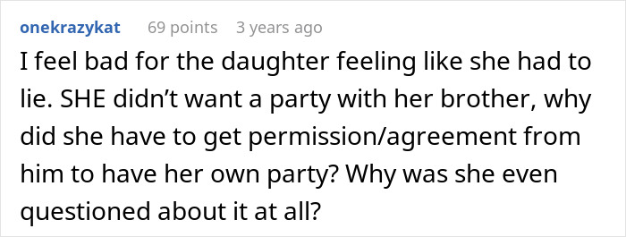 14YO Wants An All-Girls Birthday And Excludes Her Twin Brother, Mom Steps In And Cancels It 14YO Wants An All-Girls Birthday And Excludes Her Twin Brother, Mom Steps In And Cancels It