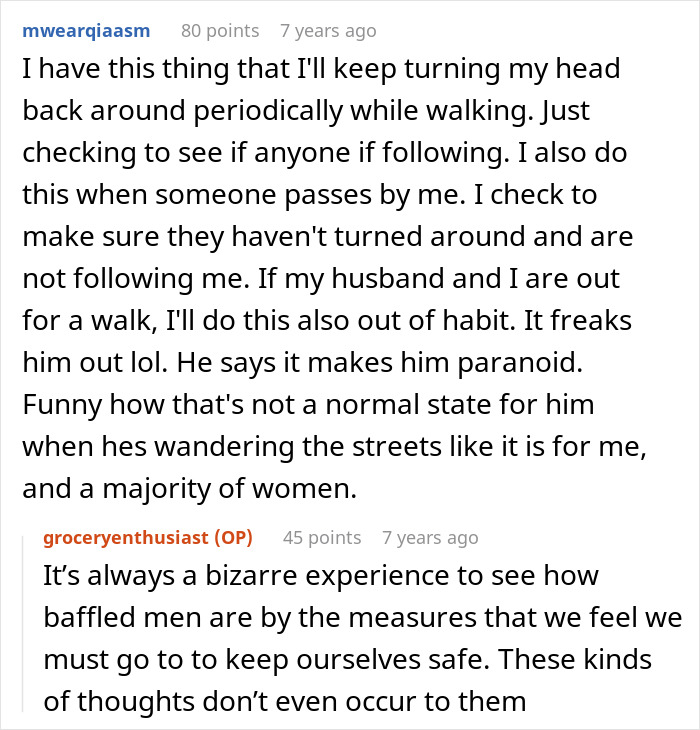 Influencer shares women's safety tips: periodically checking if someone is following while walking. Influencer shares women's safety tips: periodically checking if someone is following while walking.