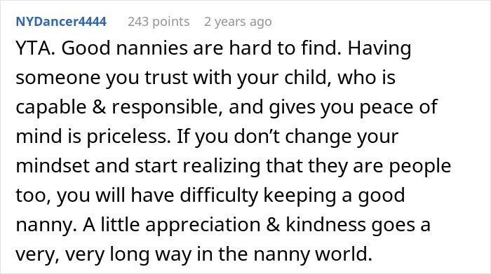 Man Thinks He’s In The Right Just Because He Pays His Nanny More, Internet Gives Him A Reality Check Man Thinks He’s In The Right Just Because He Pays His Nanny More, Internet Gives Him A Reality Check
