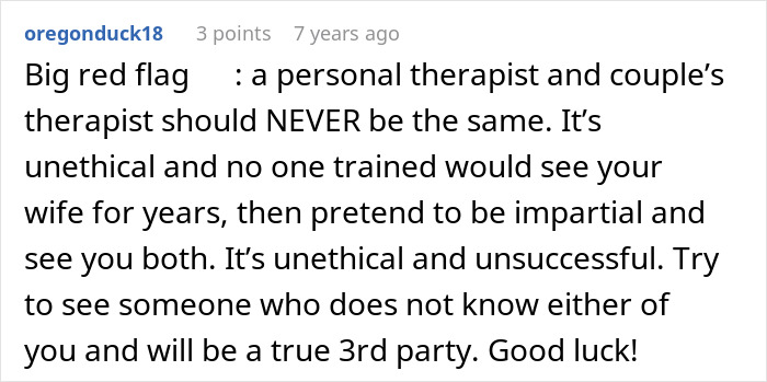 Wife Triggered By Younger Husband's Ex, Suddenly Feels He's Using Her, Her Biased Therapist Agrees Wife Triggered By Younger Husband's Ex, Suddenly Feels He's Using Her, Her Biased Therapist Agrees