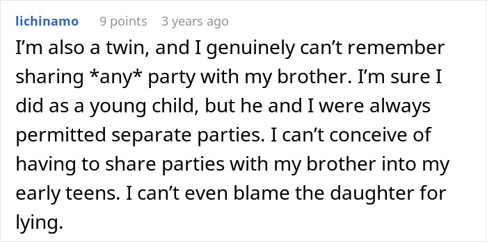 14YO Wants An All-Girls Birthday And Excludes Her Twin Brother, Mom Steps In And Cancels It 14YO Wants An All-Girls Birthday And Excludes Her Twin Brother, Mom Steps In And Cancels It