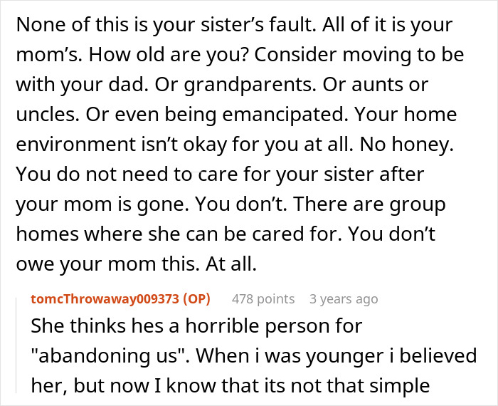 Guy Rejects “Forever Caretaker” Role For Special Needs Sister, Comes Home To A Heartbreaking Scene Guy Rejects “Forever Caretaker” Role For Special Needs Sister, Comes Home To A Heartbreaking Scene