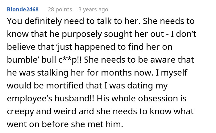 Woman Realizes Husband Might Be Obsessed With Her Boss, Things Get Way Creepier Woman Realizes Husband Might Be Obsessed With Her Boss, Things Get Way Creepier