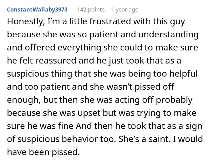 Husband Starts Questioning Everything After Wife Announces Pregnancy: “This Shouldn’t Be Possible” Husband Starts Questioning Everything After Wife Announces Pregnancy: “This Shouldn’t Be Possible”