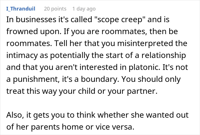 Man Has A Wake Up Call After Roommate Makes It Clear That She&rsquo;s Not Interested In Him