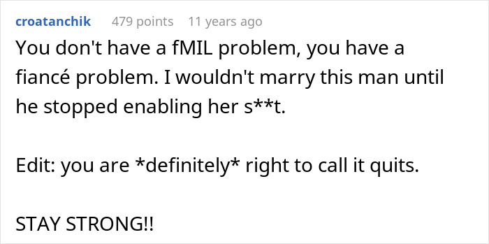 Future MIL Spends Years Sabotaging Son’s Relationship, Pushes His Fiancée Close To Calling It Quits Future MIL Spends Years Sabotaging Son’s Relationship, Pushes His Fiancée Close To Calling It Quits