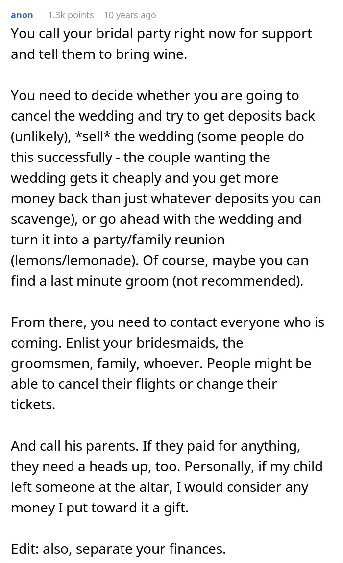 Man Leaves Fiancée Days Before Wedding With A One-Way Ticket And Barely Any Explanation Man Leaves Fiancée Days Before Wedding With A One-Way Ticket And Barely Any Explanation