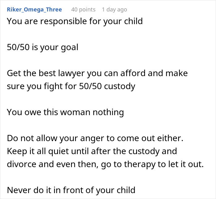 Advice for a husband dealing with a cheating wife and demanding divorce terms, focusing on child custody. Advice for a husband dealing with a cheating wife and demanding divorce terms, focusing on child custody.