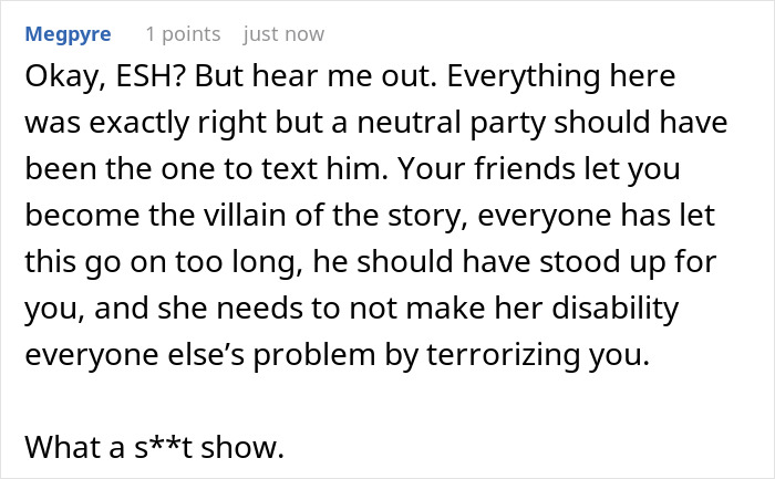 Friend Group Tells Woman With OCD She’s No Longer Welcome, Her Boyfriend Absolutely Loses It Friend Group Tells Woman With OCD She’s No Longer Welcome, Her Boyfriend Absolutely Loses It
