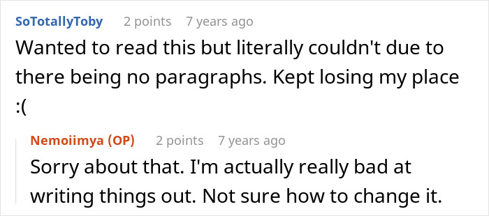 An ER nurse apologizes for poor paragraph formatting in a post about saving a patient and getting a raise. An ER nurse apologizes for poor paragraph formatting in a post about saving a patient and getting a raise.