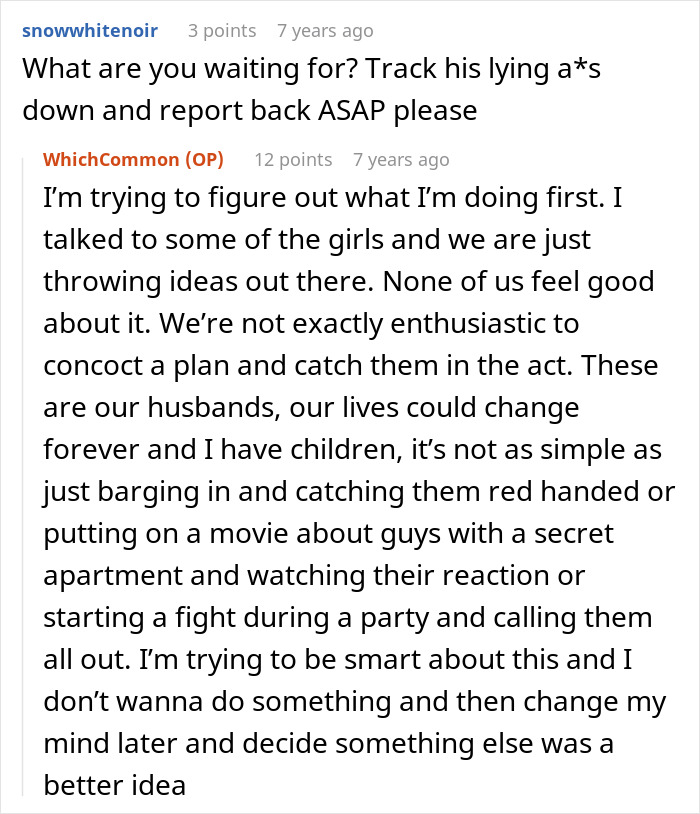 Wives Find Out Their Husbands Are Hiding A Huge Secret, They Can't Agree On What To Do Next