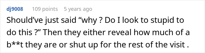 A comment suggesting a medical worker respond to a mom about a prosthetic ear and Halloween costume. A comment suggesting a medical worker respond to a mom about a prosthetic ear and Halloween costume.