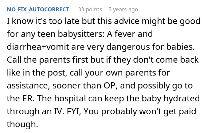 Parents Shortchange Teen Babysitter After Ignoring Her For Hours, And Get An Expensive Surprise Parents Shortchange Teen Babysitter After Ignoring Her For Hours, And Get An Expensive Surprise