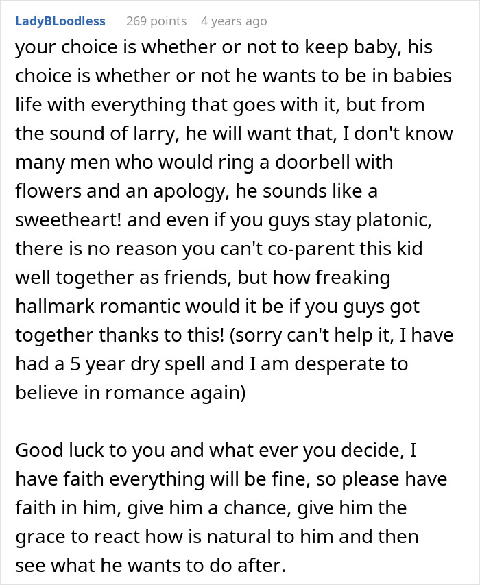 A screenshot of a Reddit comment offering support as friends find out their spouses are sleeping together. A screenshot of a Reddit comment offering support as friends find out their spouses are sleeping together.