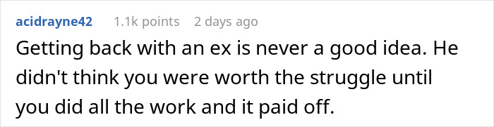 Guy Dumps 25YO GF Over Her Debt, Rediscovers His Feelings Once She Starts Thriving