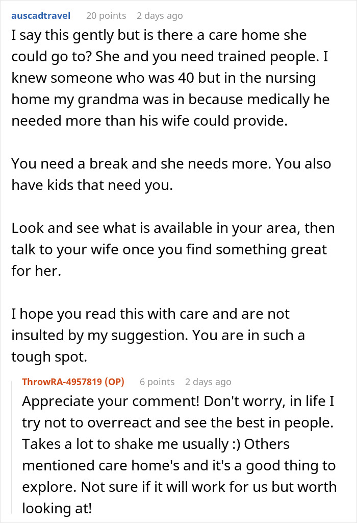 Husband&rsquo;s Life Is A Living Hell Due To Wife&rsquo;s Disability After An Accident: &ldquo;Don't Know If I Can Do This&rdquo;