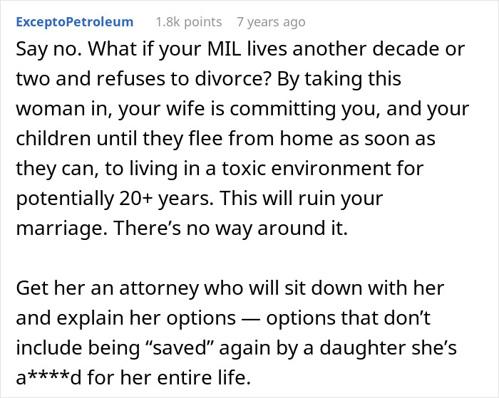 Man Hates Sacrificing His Family Life To Help Evil MIL, Can&rsquo;t Break The Hold She Has Over Her Daughter