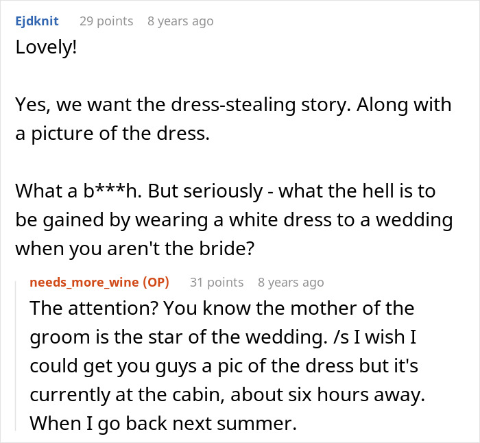 Wedding Turns Dramatic As Wacky MIL Tries To Wear White And Steals Bride's Dress, Fails Miserably Wedding Turns Dramatic As Wacky MIL Tries To Wear White And Steals Bride's Dress, Fails Miserably