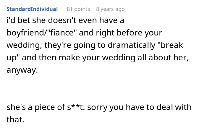 Mom Tries To Score A Free Wedding On Daughter’s Big Day, Gets Shut Down Fast By Furious Bride-To-Be Mom Tries To Score A Free Wedding On Daughter’s Big Day, Gets Shut Down Fast By Furious Bride-To-Be