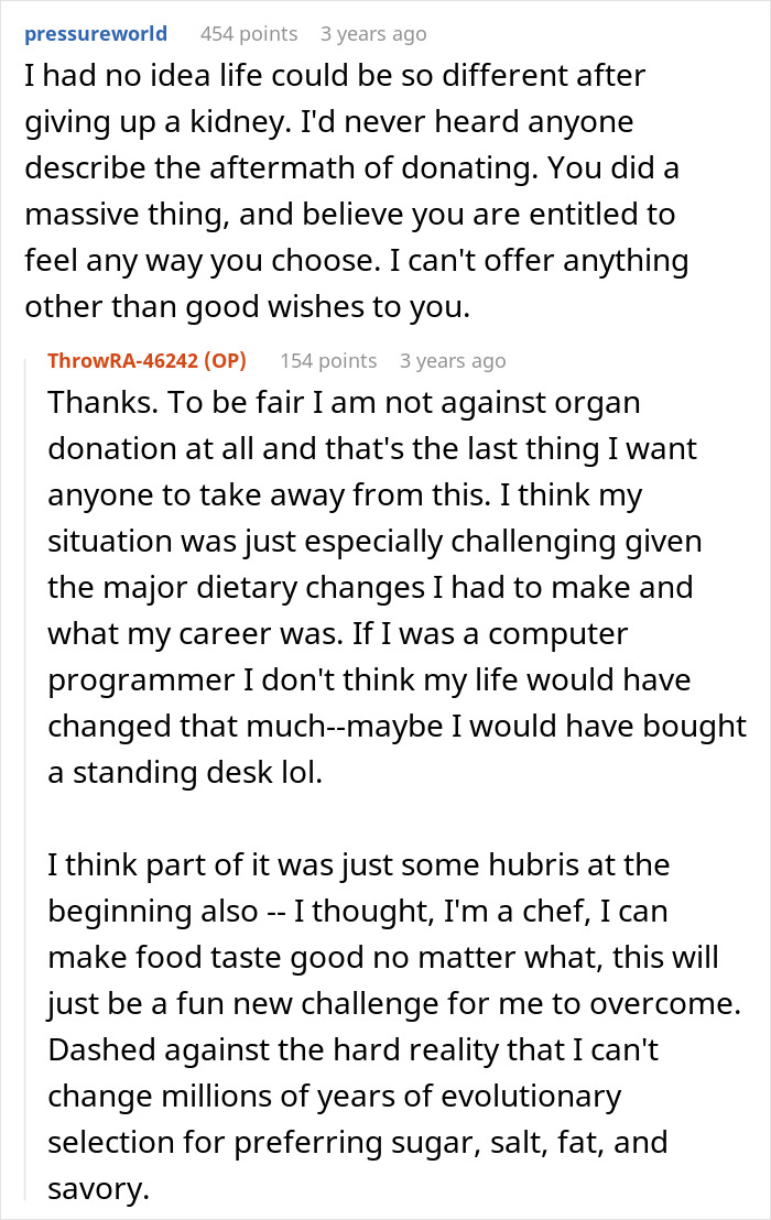 A Reddit comment details the costly price after a woman donates a kidney to her sick mom. A Reddit comment details the costly price after a woman donates a kidney to her sick mom.