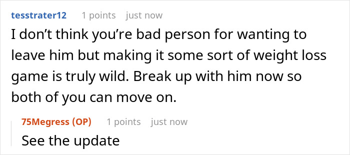 Woman Uses Her Disgust With Her Boyfriend As Inspiration To Lose Weight Woman Uses Her Disgust With Her Boyfriend As Inspiration To Lose Weight