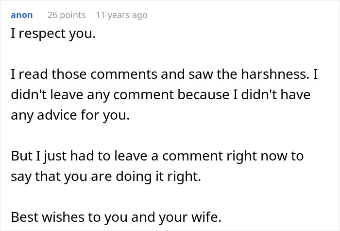 A supportive comment regarding a wife's jealousy, the police call, and the resulting deportation.