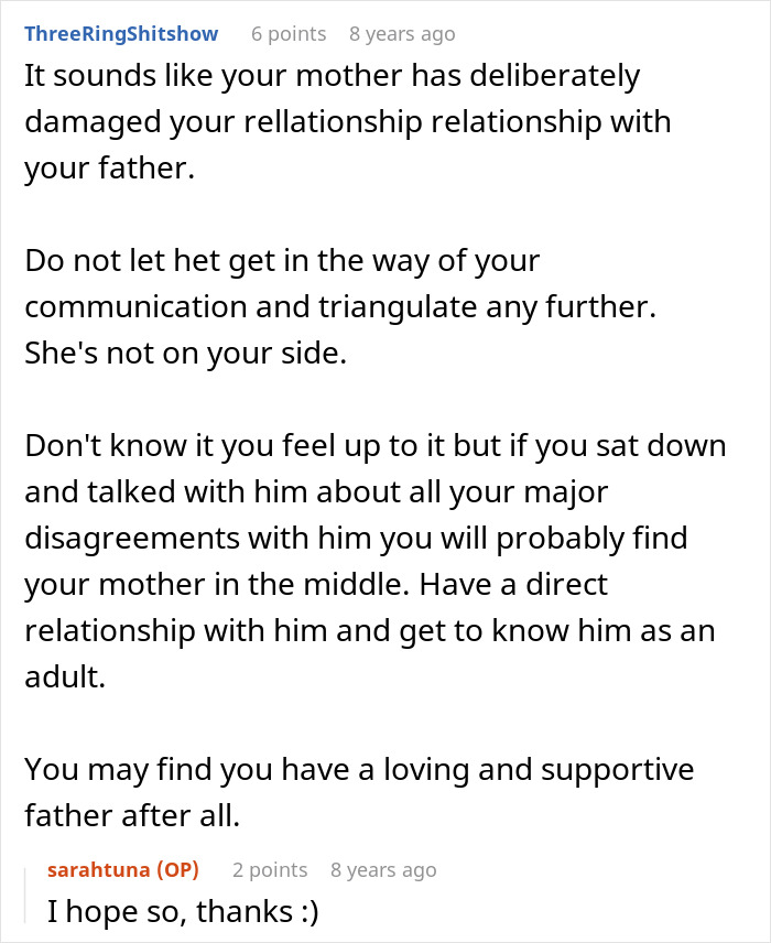Mom Tries To Score A Free Wedding On Daughter’s Big Day, Gets Shut Down Fast By Furious Bride-To-Be Mom Tries To Score A Free Wedding On Daughter’s Big Day, Gets Shut Down Fast By Furious Bride-To-Be