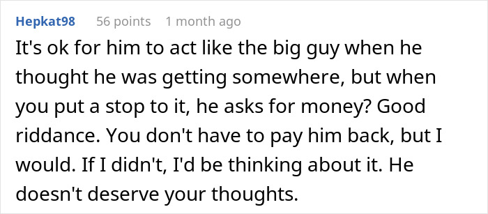 Woman Is Disgusted By Man’s Behavior After She Ended Things As She Realized His True Expectations Woman Is Disgusted By Man’s Behavior After She Ended Things As She Realized His True Expectations