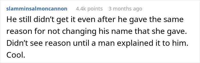 A hilariously awkward comment about a man's inability to understand a shared too much situation until another man explained it. A hilariously awkward comment about a man's inability to understand a shared too much situation until another man explained it.