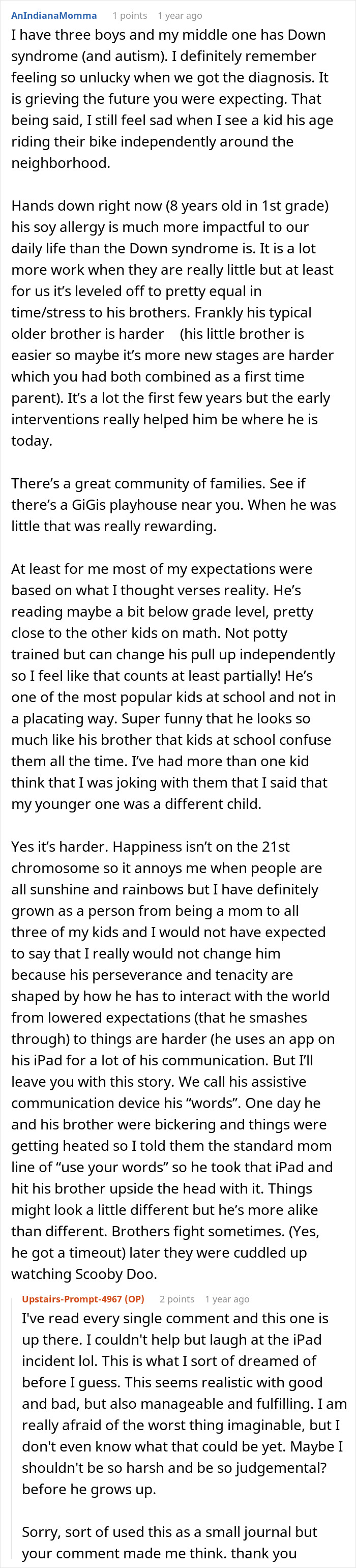 A Mom's Confession: A heartwarming update about having a baby with Down Syndrome.