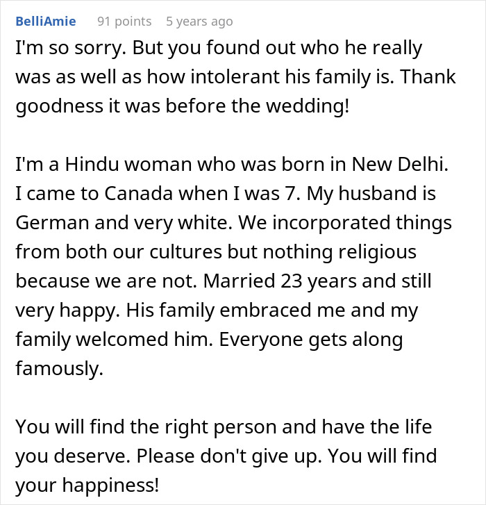 Woman Starts Planning Her Wedding, Finds Out What Her Fianc&eacute; Really Thinks About Her Culture And Religion