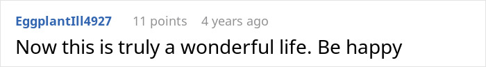 A short positive comment on a woman who adopts sister's baby, stating it is a wonderful life. A short positive comment on a woman who adopts sister's baby, stating it is a wonderful life.