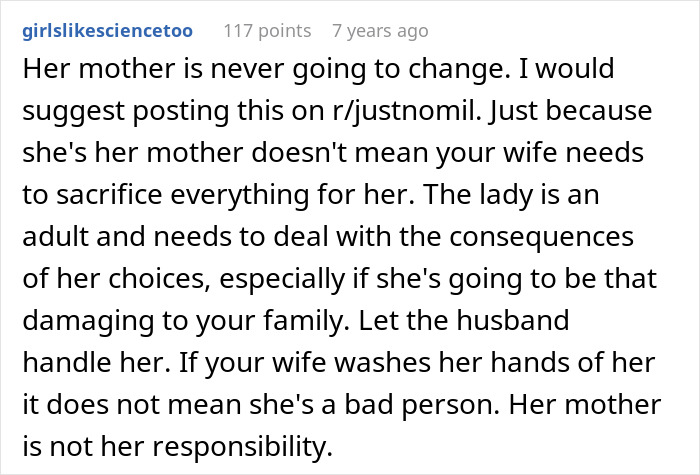 Man Hates Sacrificing His Family Life To Help Evil MIL, Can&rsquo;t Break The Hold She Has Over Her Daughter