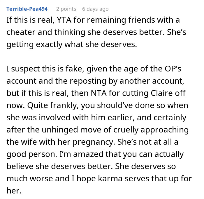 Woman Snaps At Bestie Over Her &ldquo;Crusty&rdquo; Cheating Husband, Refuses To Hear Another Word