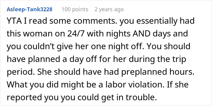 Man Thinks He’s In The Right Just Because He Pays His Nanny More, Internet Gives Him A Reality Check Man Thinks He’s In The Right Just Because He Pays His Nanny More, Internet Gives Him A Reality Check