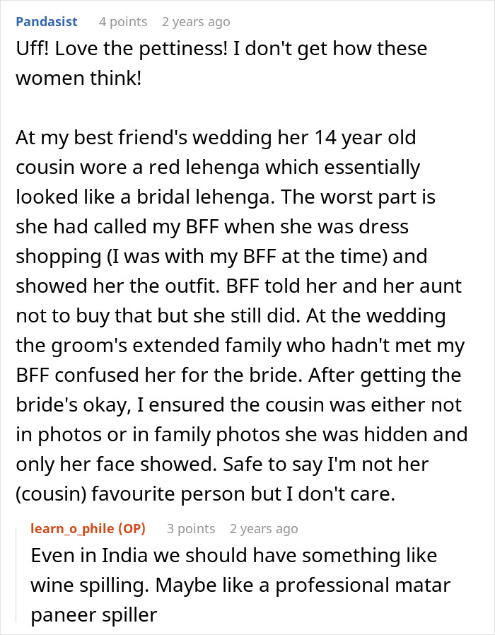 Bride Realizes Her Future SILs Are Nothing But Copycats, Serves Them Deliciously Petty Revenge At The Wedding Bride Realizes Her Future SILs Are Nothing But Copycats, Serves Them Deliciously Petty Revenge At The Wedding