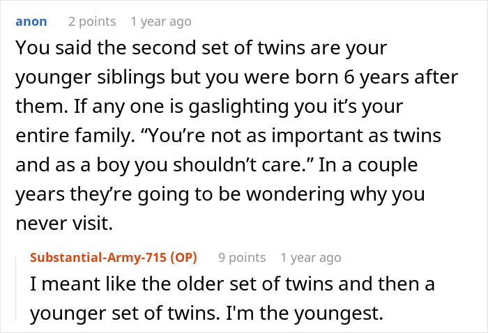 Fam Goes Above And Beyond For 2 Sets Of Twins And Ignores 17YO, He Finally Hits Them With The Truth Fam Goes Above And Beyond For 2 Sets Of Twins And Ignores 17YO, He Finally Hits Them With The Truth