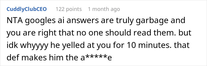 Boyfriend Loses It After Being Asked To Stop Reading “Hallucinated” Google AI Answers Boyfriend Loses It After Being Asked To Stop Reading “Hallucinated” Google AI Answers