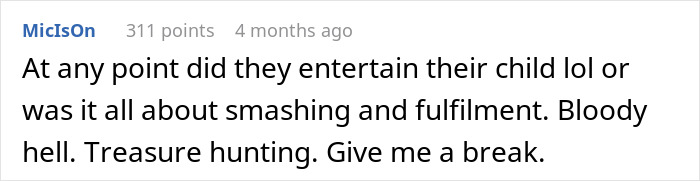 Poly wife makes hubby's best friend her boyfriend: screenshot of a comment questioning if they entertained their child. Poly wife makes hubby's best friend her boyfriend: screenshot of a comment questioning if they entertained their child.