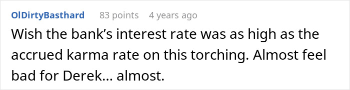 A comment about a bully gaslighting a kid over a Batman toy and the bully's future karma. A comment about a bully gaslighting a kid over a Batman toy and the bully's future karma.