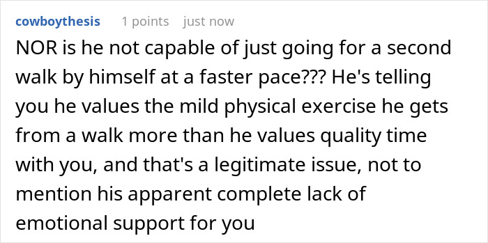 A user criticizes a husband for not prioritizing quality time or emotional support for his pregnant partner in their relationship. A user criticizes a husband for not prioritizing quality time or emotional support for his pregnant partner in their relationship.