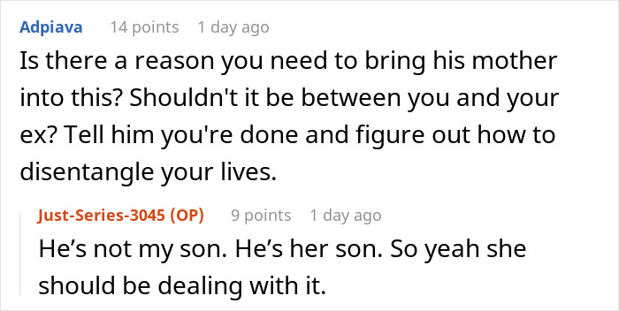 Entitled MIL Refuses To Take In Her Drunk Son, Blames His Ex-Wife For Finally Quitting The Role Entitled MIL Refuses To Take In Her Drunk Son, Blames His Ex-Wife For Finally Quitting The Role