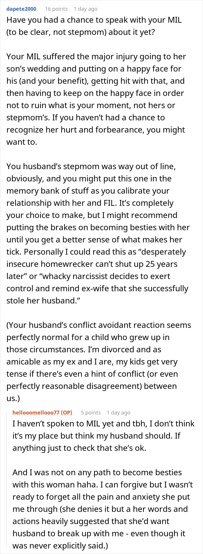 Reddit comments debating the actions of the woman who stole a husband and the impact on relationships and emotional well-being. Reddit comments debating the actions of the woman who stole a husband and the impact on relationships and emotional well-being.