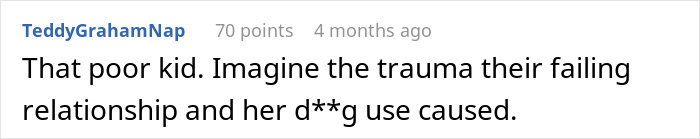 A comment on the poly wife and hubby's best friend relationship, highlighting the trauma for the kid. A comment on the poly wife and hubby's best friend relationship, highlighting the trauma for the kid.