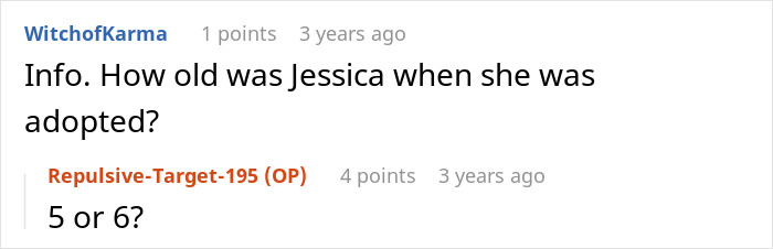 A woman adopted by her stepmom, discussing how old she was when she was adopted. A woman adopted by her stepmom, discussing how old she was when she was adopted.
