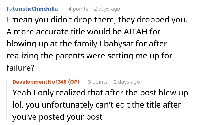 Discussion about parents gaslighting babysitter and setting her up for failure with a crying baby. Discussion about parents gaslighting babysitter and setting her up for failure with a crying baby.